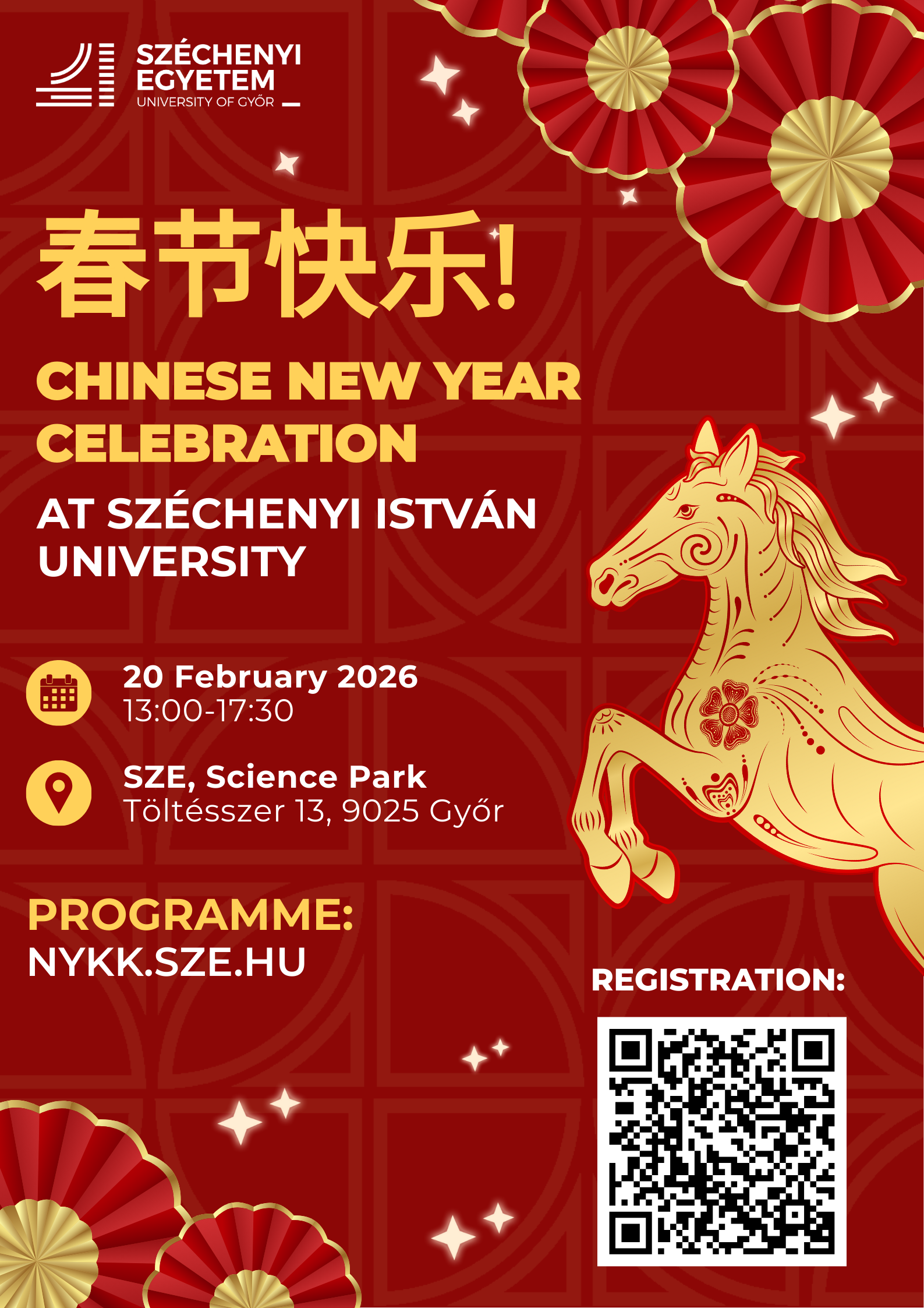 Chinese New Year Celebration at Széchenyi István University